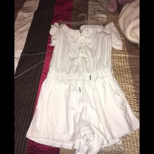 White romper beautiful